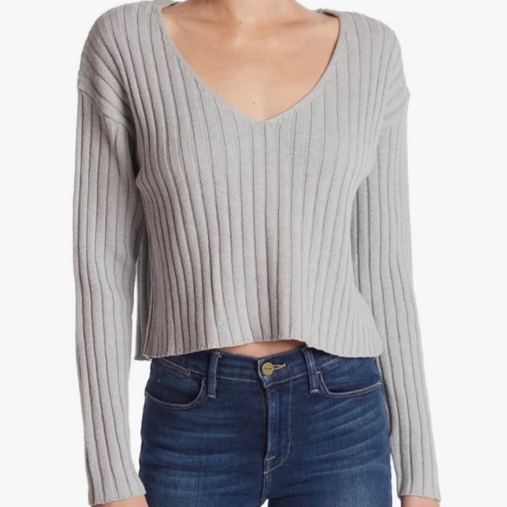 black sweater (slightly cropped)